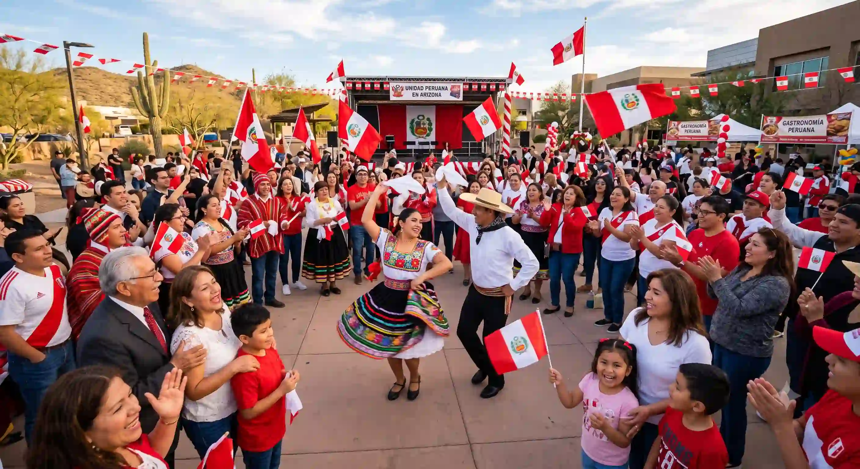FIESTAS PATRIAS: UNA OPORTUNIDAD PARA FORTALECER LA UNIDAD DE LA COMUNIDAD PERUANA EN EL EXTERIOR