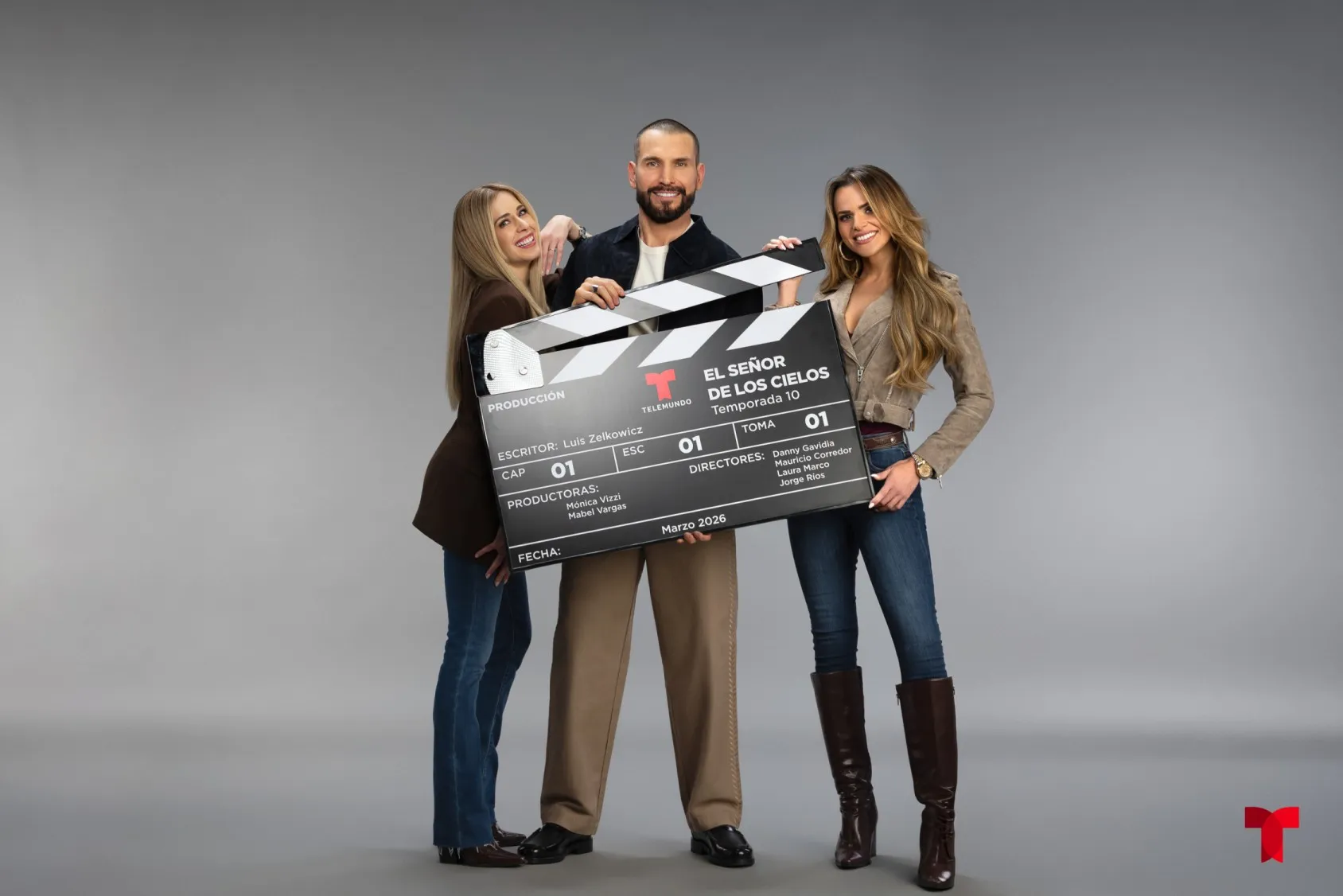 Arranca el rodaje de una nueva temporada de El Señor de los Cielos