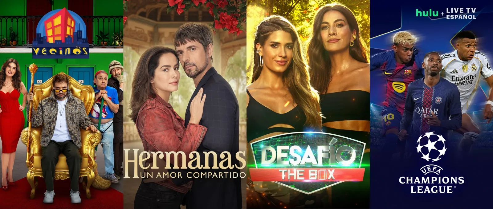 Lo nuevo en Hulu + Live TV Español, ViX anuncia sus cuatro nuevas producciones originales y "Scary movie” estrena poster