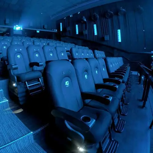 Sala de cine de Lumma 4D E-Motion