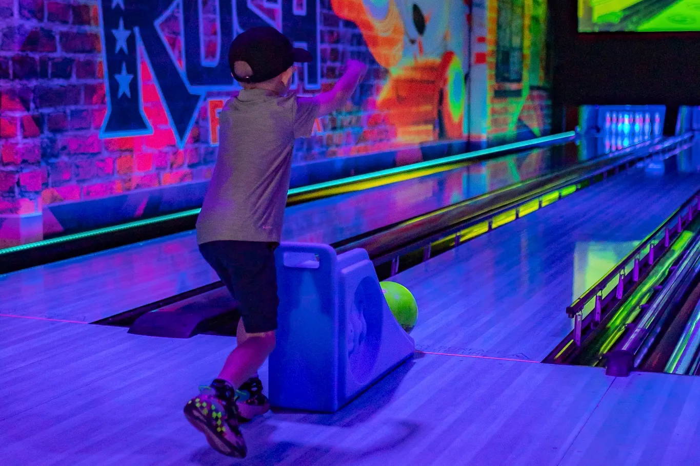 Zona de bolos de The Rush Funplex