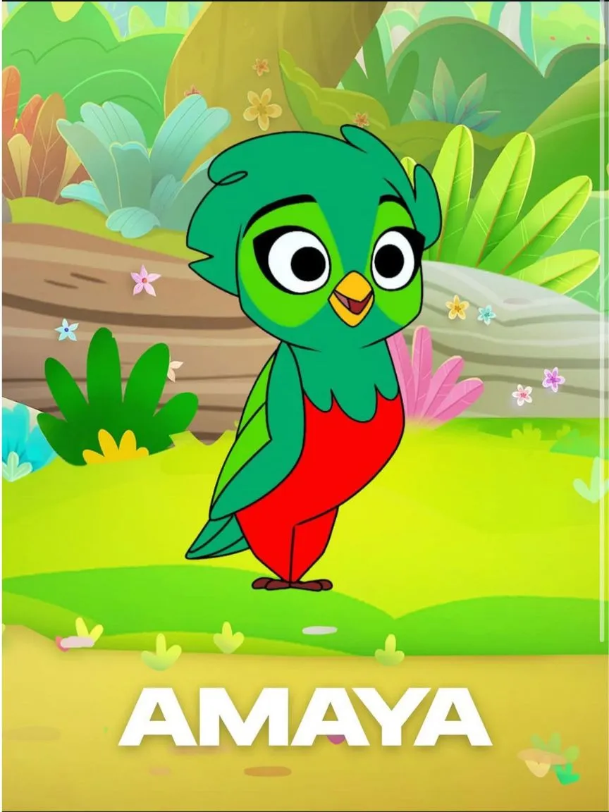 Adriana Barraza presta su voz a Amaya, una pajarita Quetzal