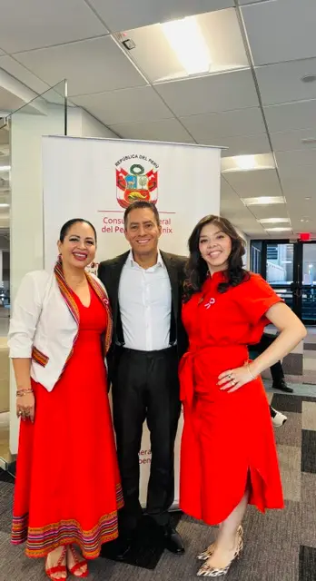 Miembros del Consejo de Consulta de la comunidad peruana en Arizona 2026-2027